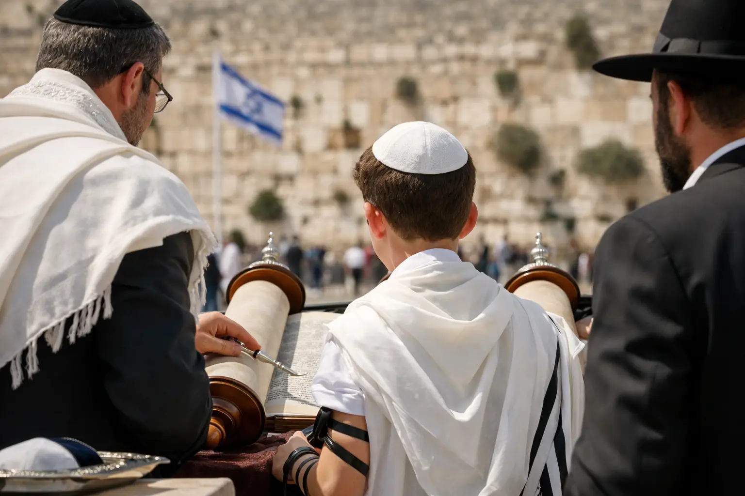 איך מארגנים טקס עלייה לתורה בכותל נכון
